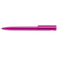 Ручка шариковая Liberty Polished  пластик, розовый родамин красный